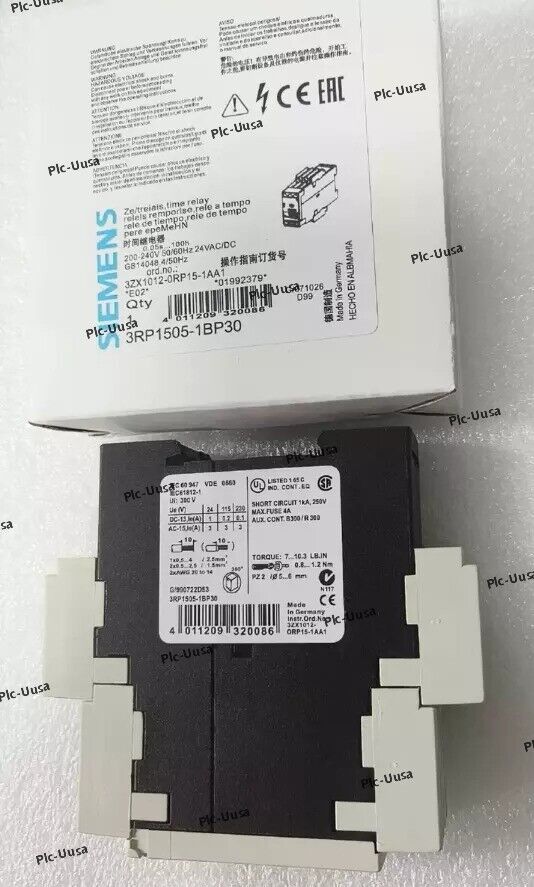 Original NEW In Box SIEMENS 3RP1505-1BP30 Time Delayed Relay 1pc