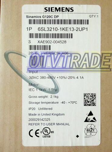 ONE Siemens 6SL32101KE132UP1 Inverter 6SL3210-1KE13-2UP1 NEW