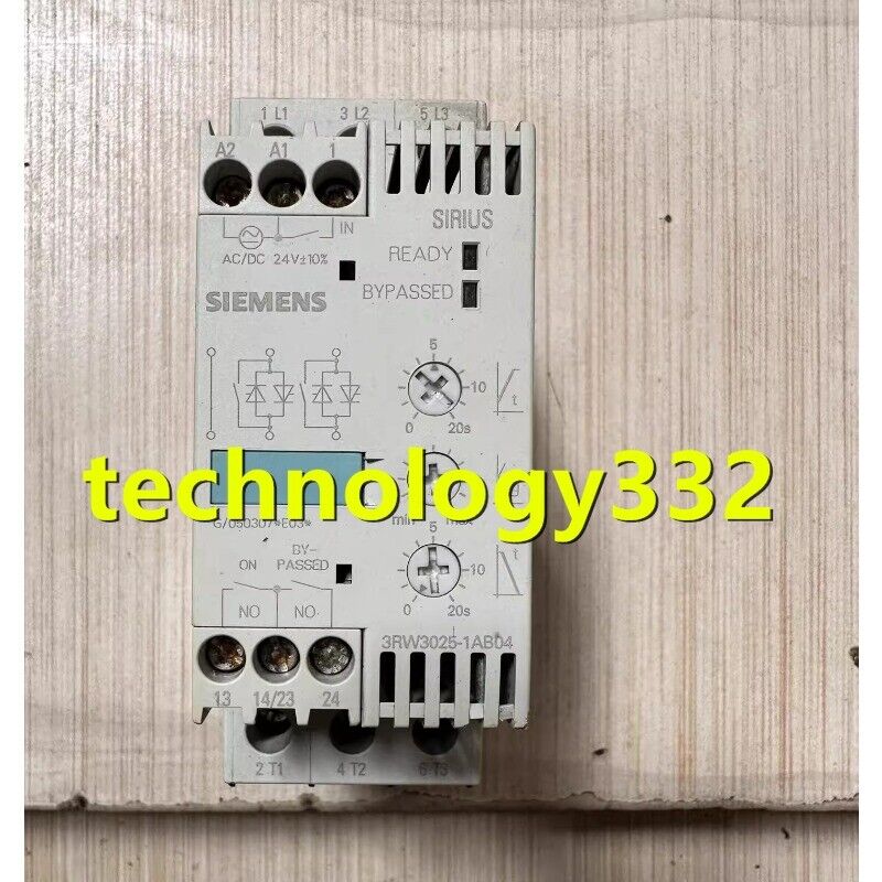 1PC Siemens 3RW3025-1AB04 Soft start #TX