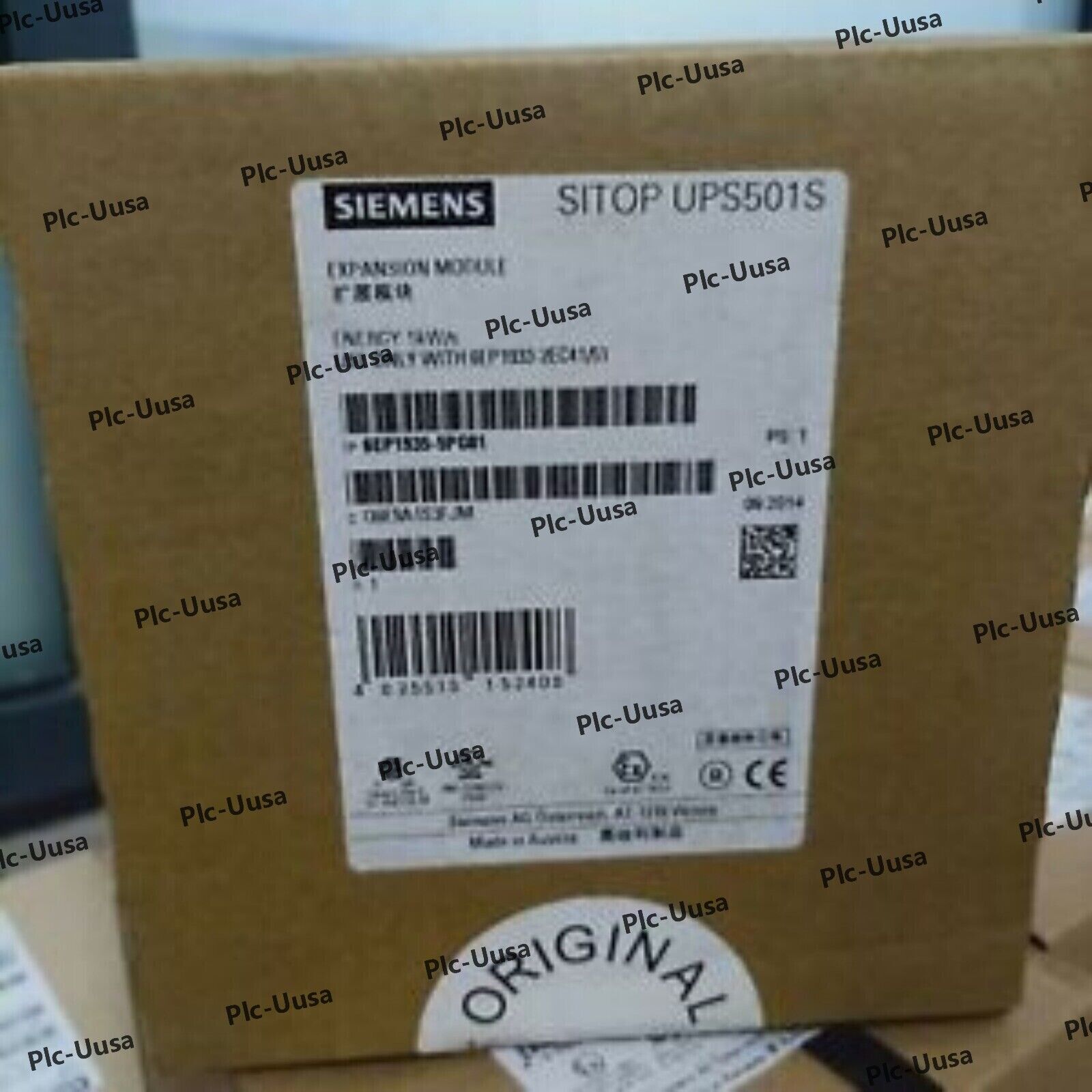 NEW 1pc Siemens 6EP1935-5PG01 SITOP UPS501S Expansion Module