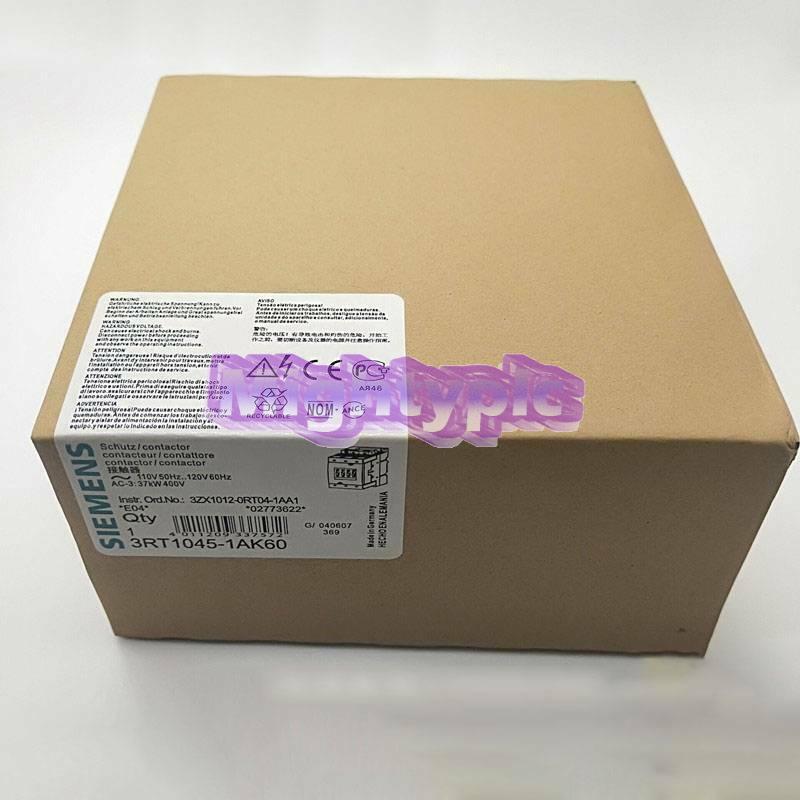 NEW SIEMENS 3RT1045-1AK60 3RT10451AK60 Contactor