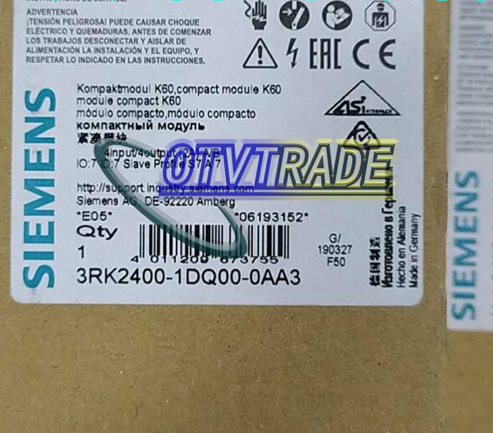 1PCS New SIEMENS module 3RK2400-1DQ00-0AA3
