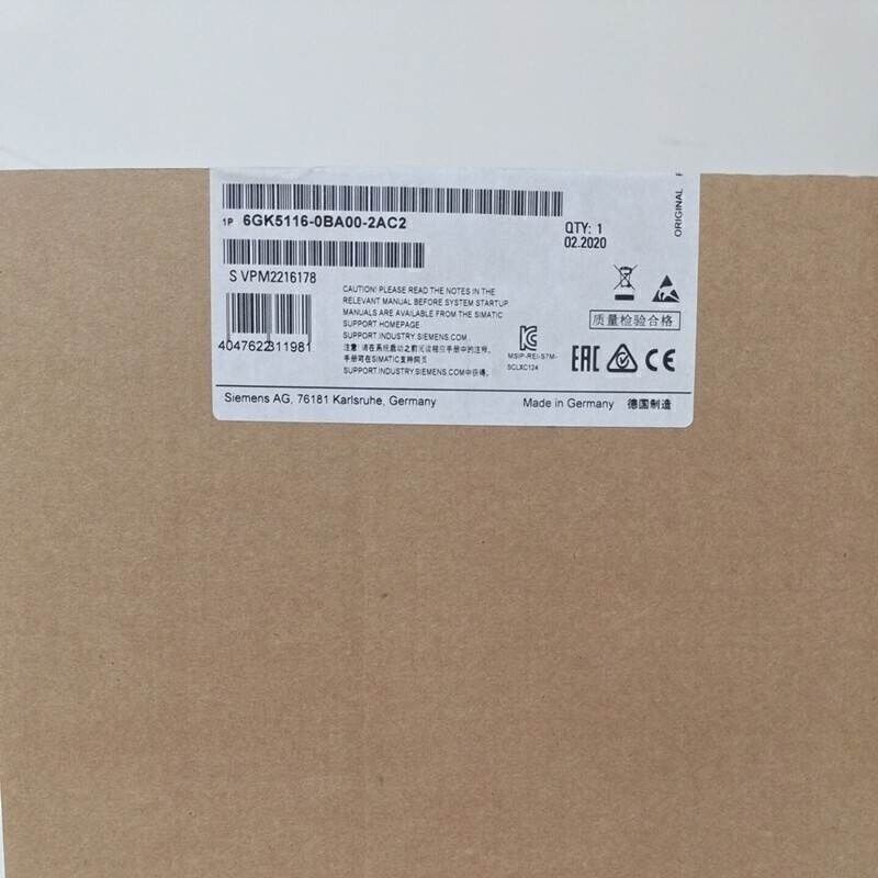 NEW Siemens 6GK5216-0BA00-2AC2 6GK5 216-0BA00-2AC2 SCALANCE XC216 manageable