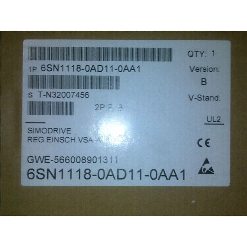 Original NEW Siemens 6SN1118-0AD11-0AA1 Servo axis card Free Shipping