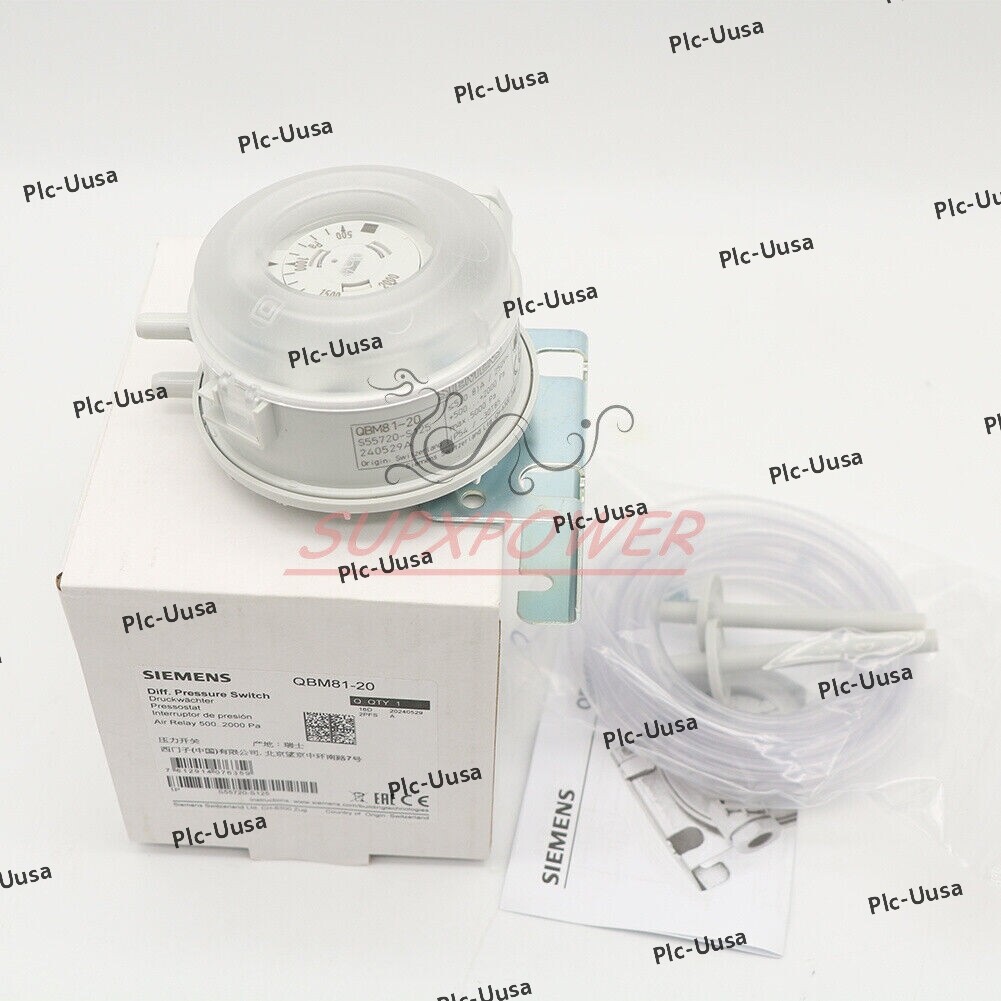 Siemens QBM81-20 Differential pressure switch 500-2000pa  1pc NEW .