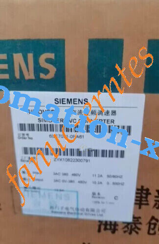 6SE7 021-0EA61 NEW SIEMENS 6SE7021-0EA61 Vector Control Converter Unit 4kW