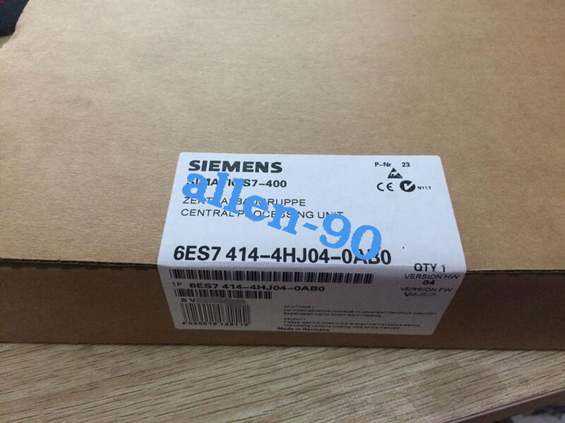 Siemens 6ES7 414-4HJ04-0AB0 New In Box 6ES74144HJ040AB0
