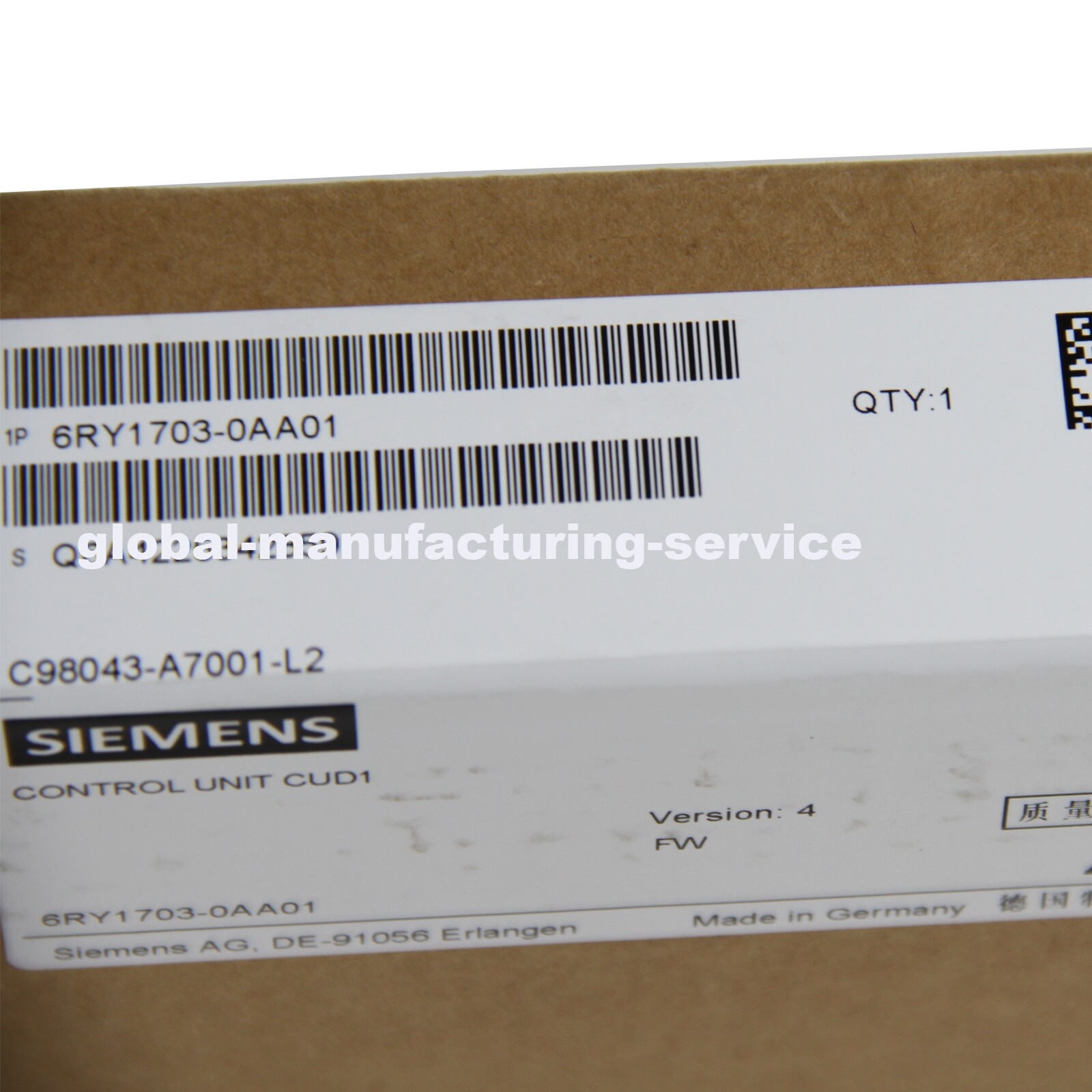 NEW SIEMENS C98043-A7001-L2 CONTROL BOARD DC DRIVES PLC MODULE