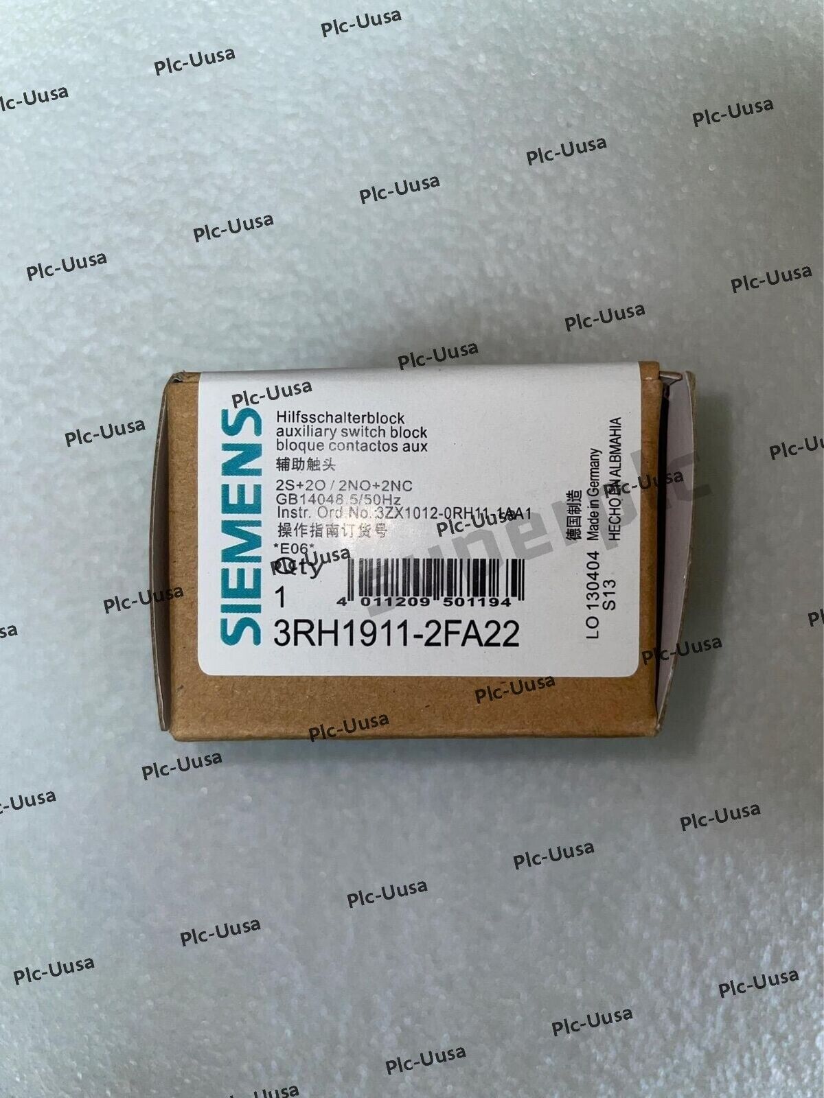 1pc SIEMENS NEW 3RH1911-2FA22 3RH1 911-2FA22  AUXILIARY CONTACT