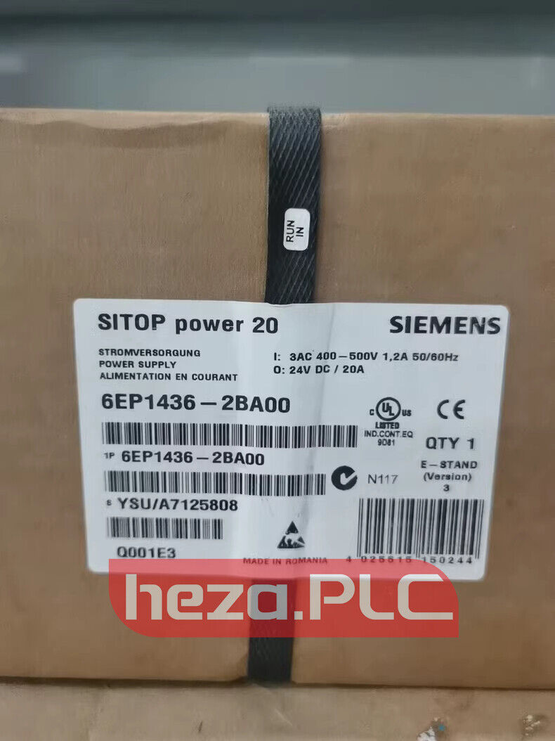 New In Box 6EP1436-2BA00 6EP1436 2BA00 Siemens power supply free shipping