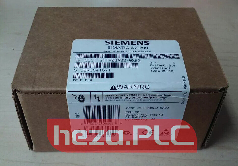 SIEMENS 6ES7 211-0BA22-0XB0 CPU MODULE 6ES72110BA220XB0 NEW IN BOX