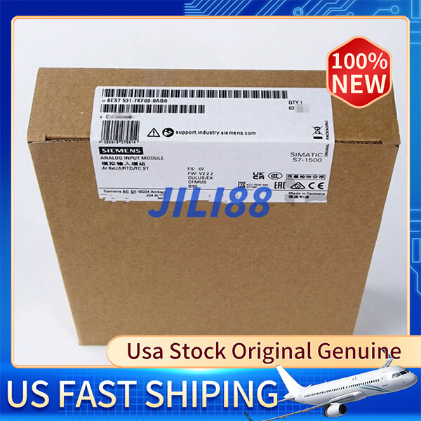 Siemens 6ES7 531-7KF00-0AB0 S7-1500 Analog Input Module New Sealed Fast Ship