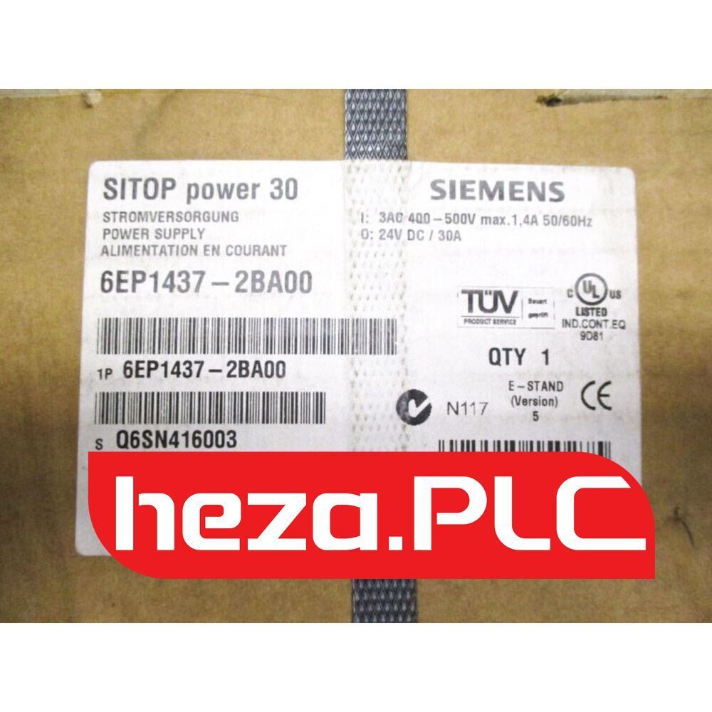 SIEMENS 6EP1437-2BA00 400-500VAC 30A NSMP