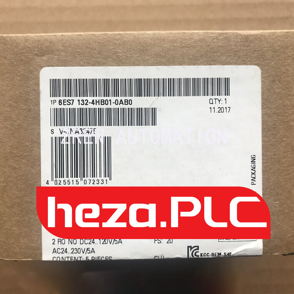 6ES7132-4HB01-0AB0 SIEMENS SIMATIC DP ELEKTRONIKMODUL 2 DO Relay Brand New! Zy