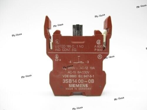 5pc NEW Siemens 3SB1400-0B Switching Element Original
