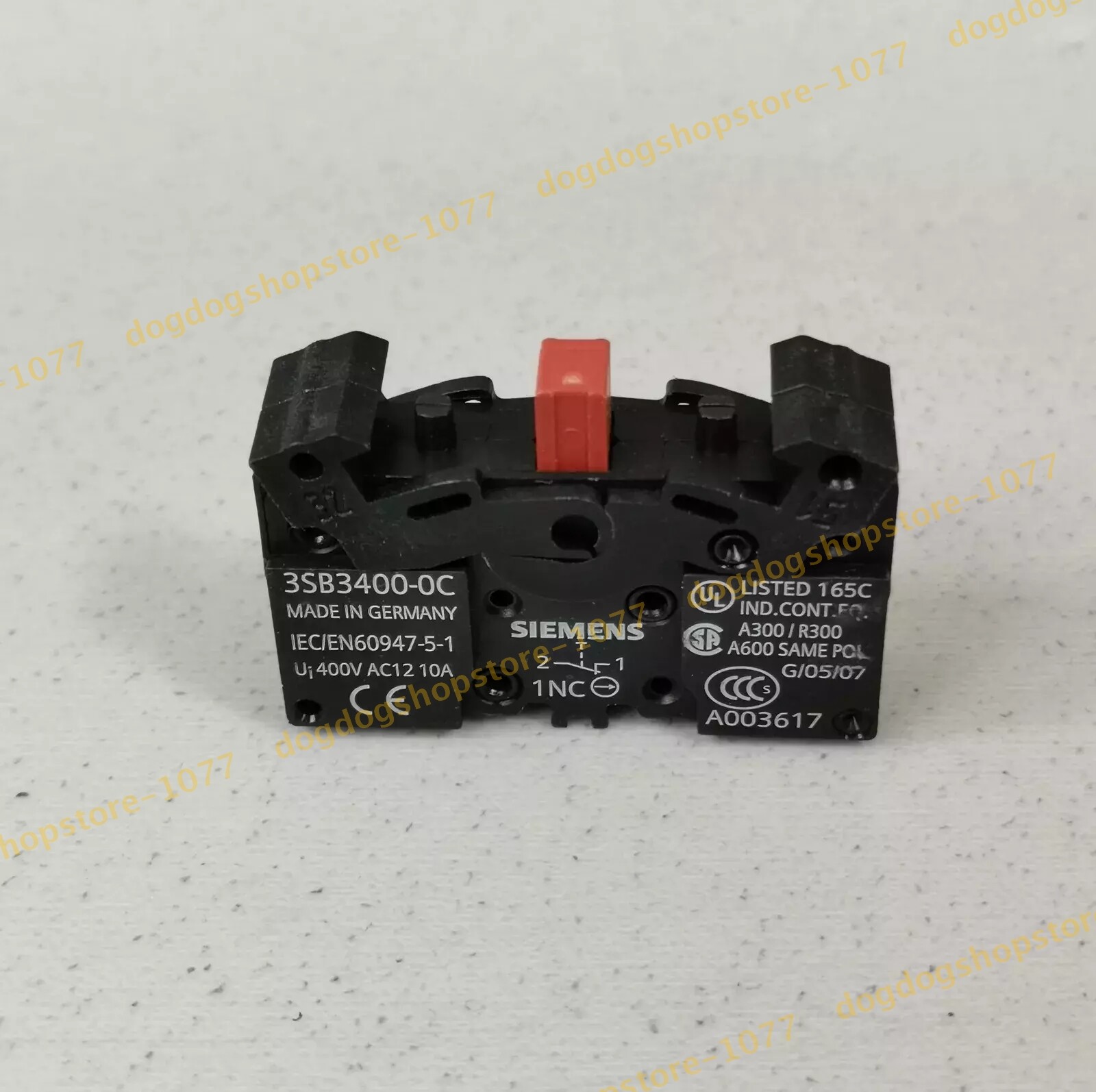 Siemens 3SB3400-0C button accessory contact One 3SB3 400-0C Free Shipping New