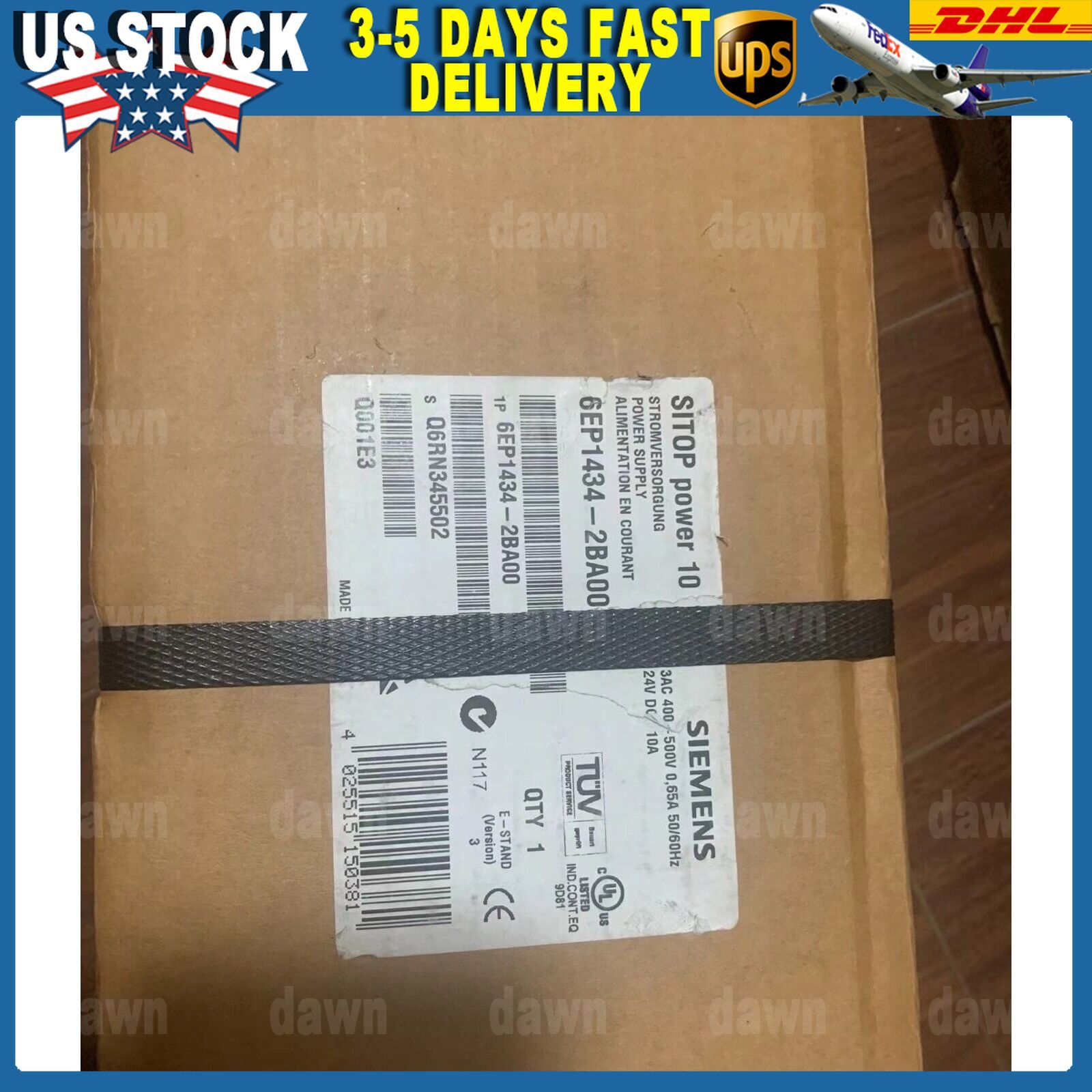 1PCS NEW Siemens 6EP1434-2BA00 6EP1 434-2BA00 Fast delivery