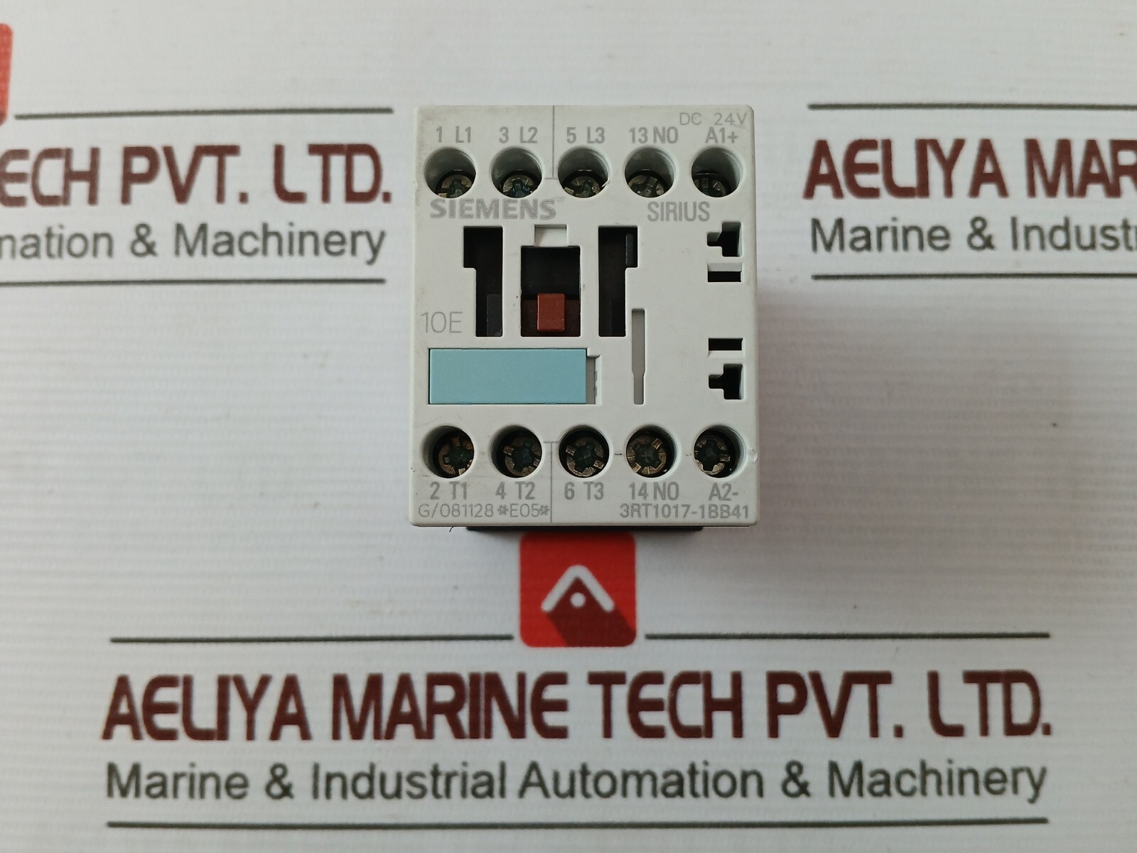 Siemens 3RT1017-1BB41 Power Contactor DC24V 20A 600VAC 0.8-1.2NM G / 081128