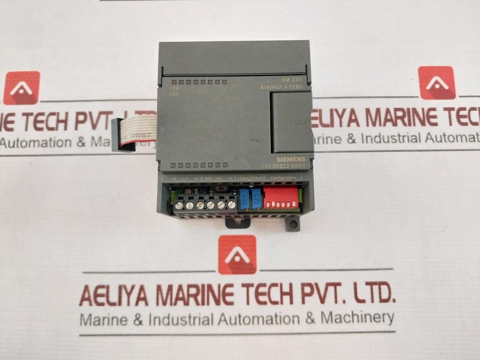 Siemens 6ES7 235-0KD22-0XA0 Analog I/O Module Em 235 24VDC 21-28VDC
