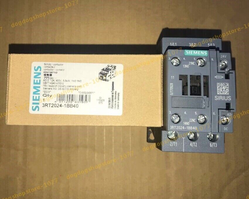 New Siemens 3RT2024-1BB40 3RT20241BB40 Contactor One