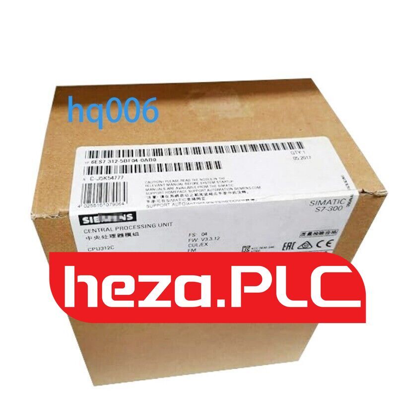 1Pc New Siemens plc 6ES7312-5BF04-0AB0 6ES7 312-5BF04-0AB0module with box