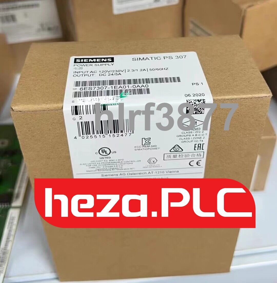 Siemens 6ES7 307-1EA01-0AA0 6ES73071EA010AA0 New In Box Expedited Shipping#
