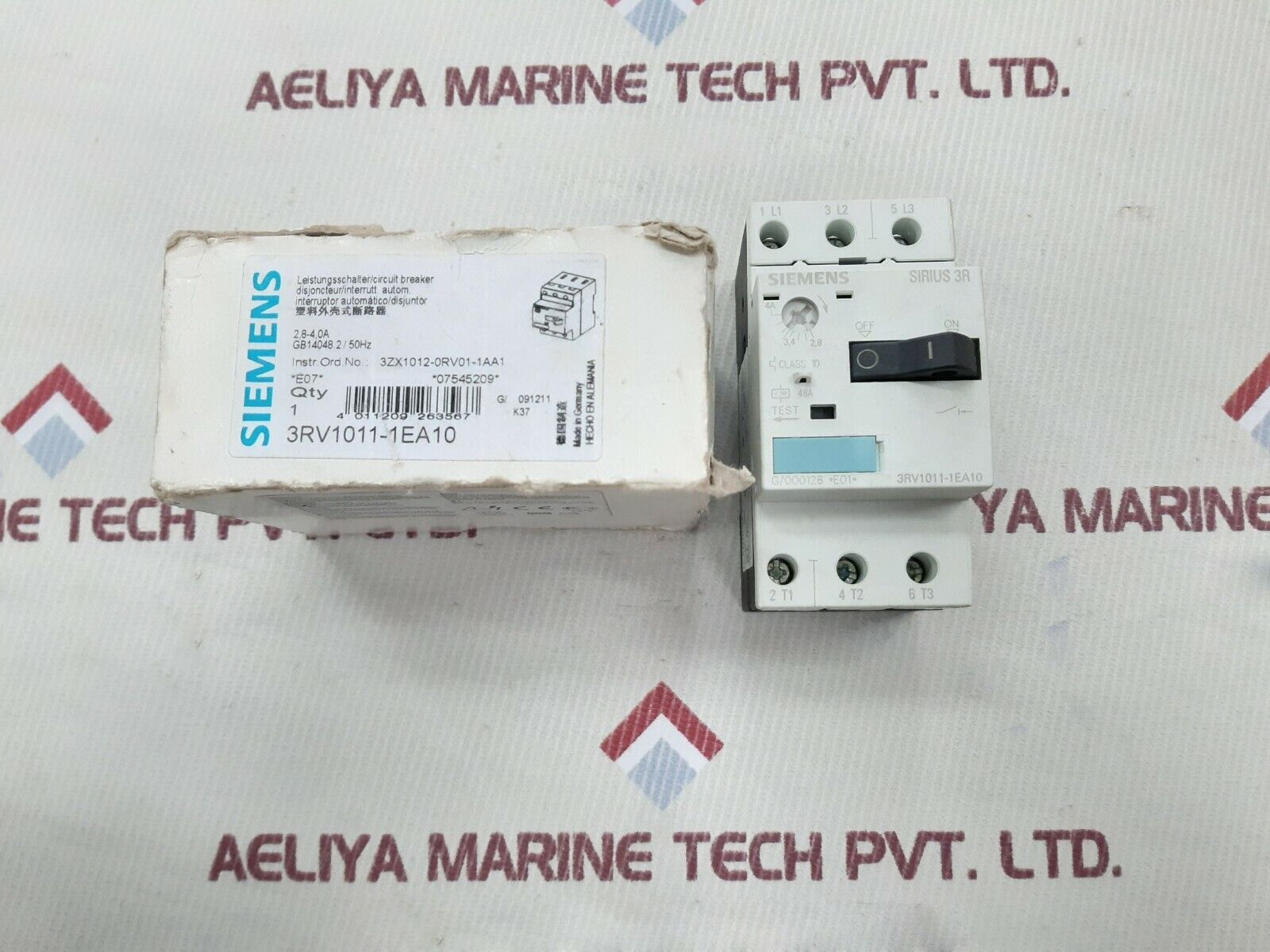 Siemens Sirius 3r Manuel Moteur Démarreur 3rv1011-1ea10