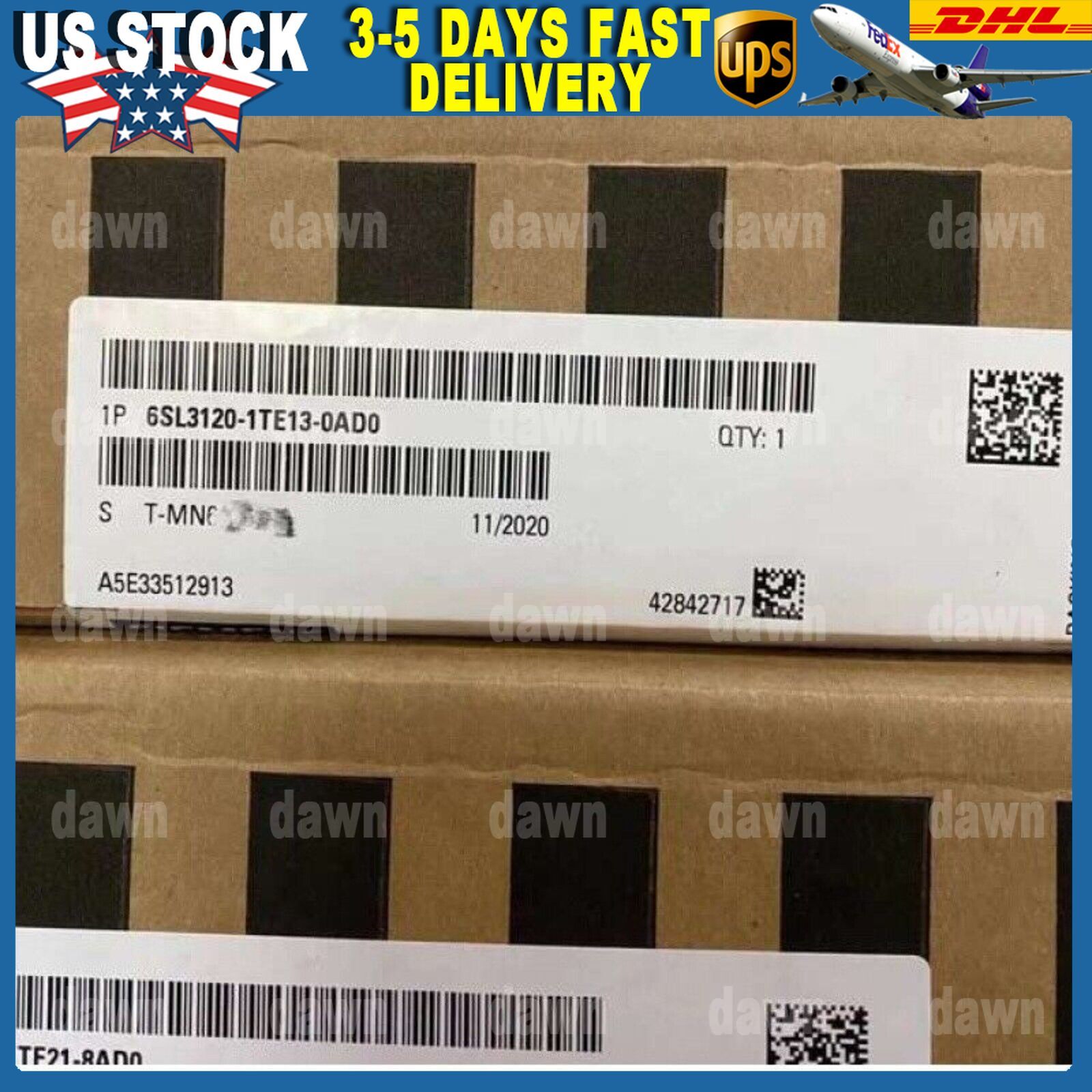 1PC New Siemens 6SL3120-1TE13-0AD0 Module Expedited Shipping