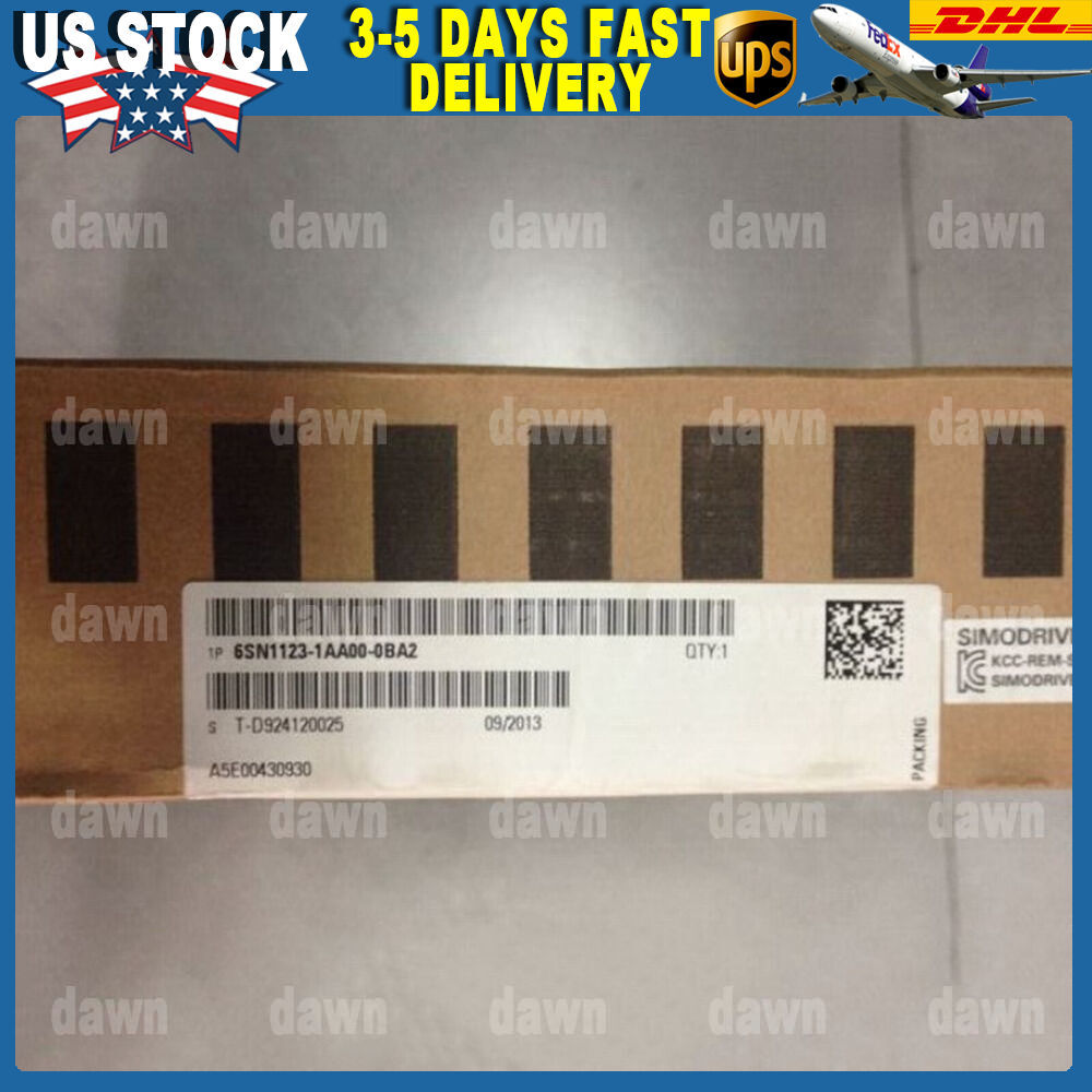Siemens 6SN1123-1AA00-0BA2 PLC Module 6SN1 123-1AA00-0BA2 New Expedited Shipping