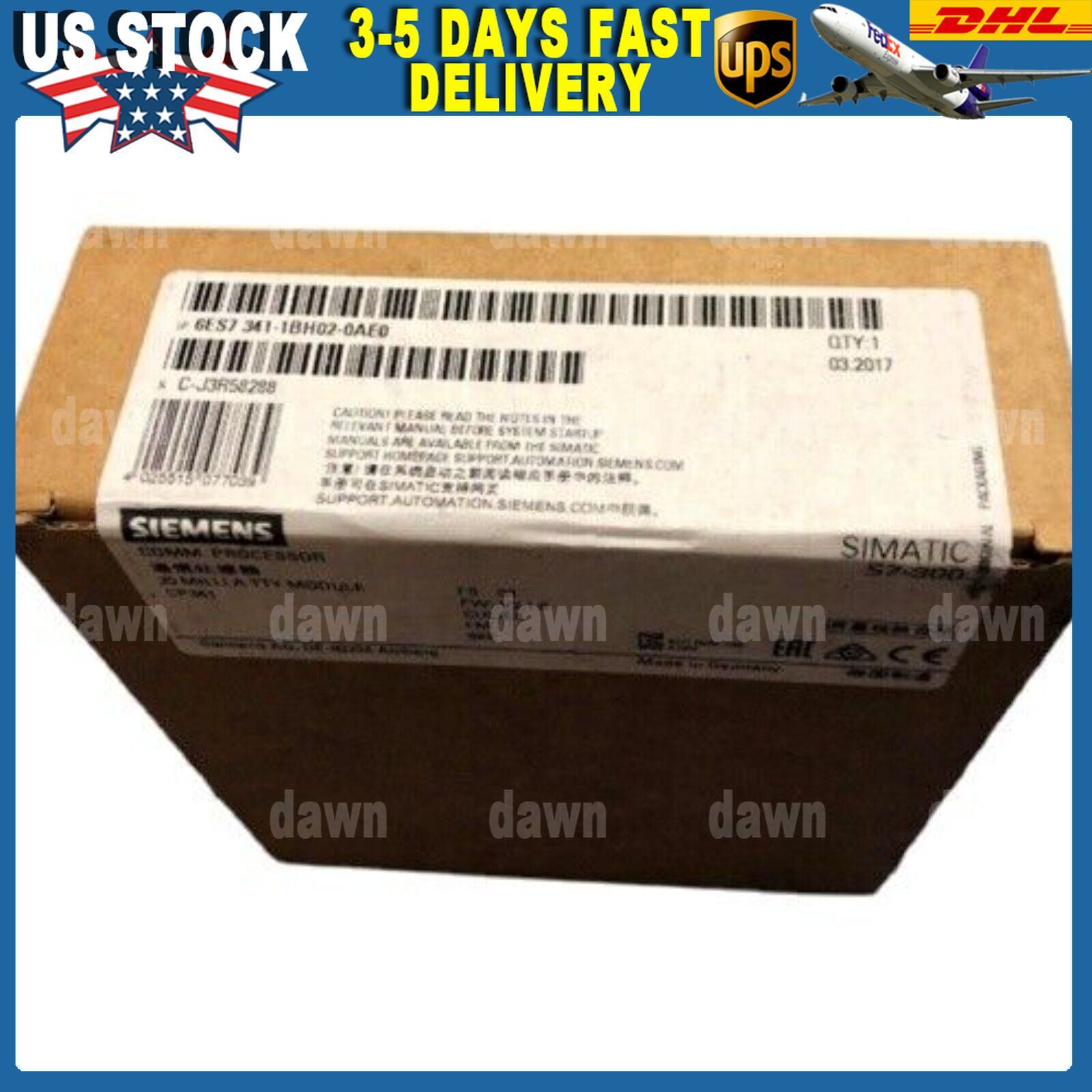 New Siemens 6ES7 341-1BH02-0AE0 6ES7341-1BH02-0AE0 SIMATIC S7-300, CP 341