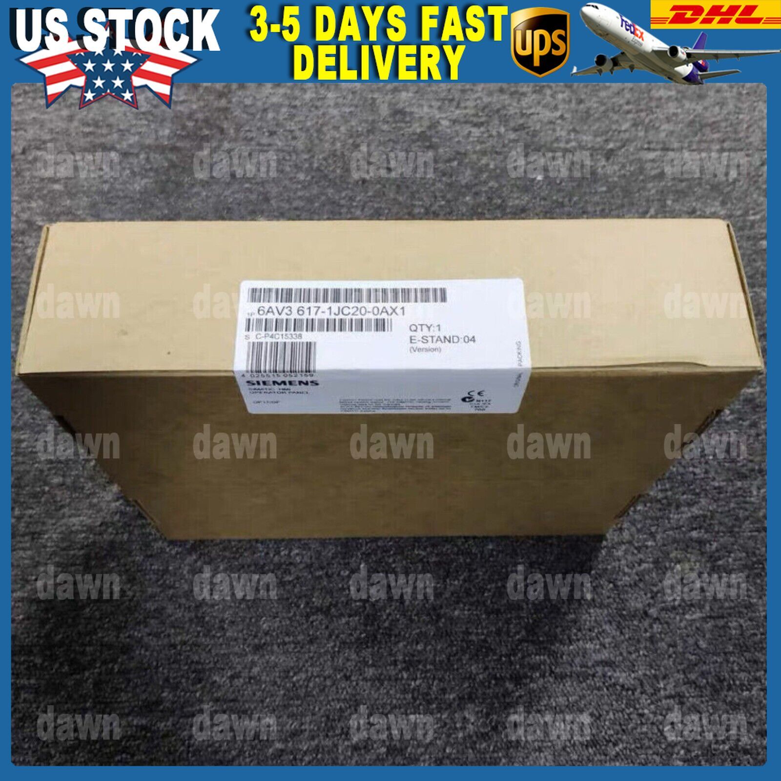 New SIEMENS 6AV3617-1JC20-0AX1 SIMATIC HMI 6AV3 617-1JC20-0AX1 OP17 TOUCH PANEL