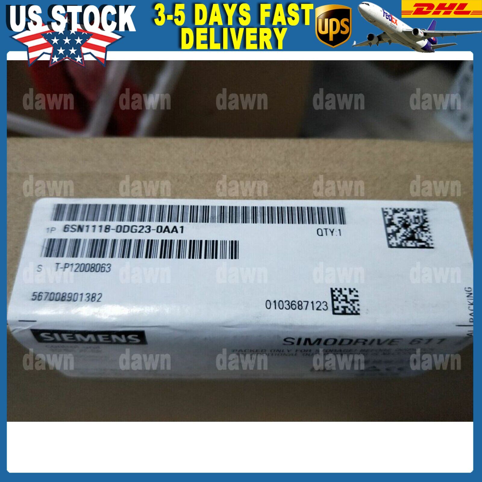 New Siemens 6SN1 118-0DG23-0AA1 6SN1118-0DG23-0AA1 SIMODRIVE 611-D CLOSED-LOOP