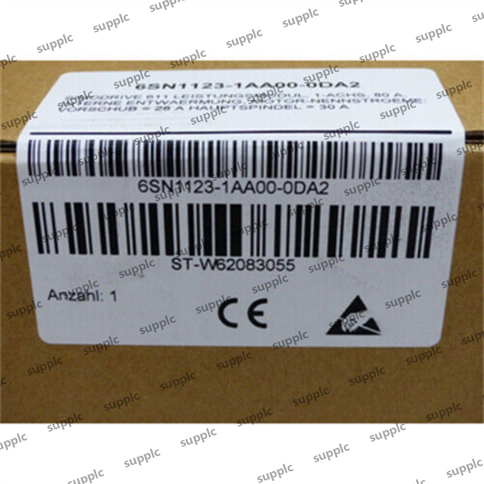 Siemens 6SN1123-1AA00-0DA2 PLC Module 6SN1 123-1AA00-0DA2 New Expedited Shipping