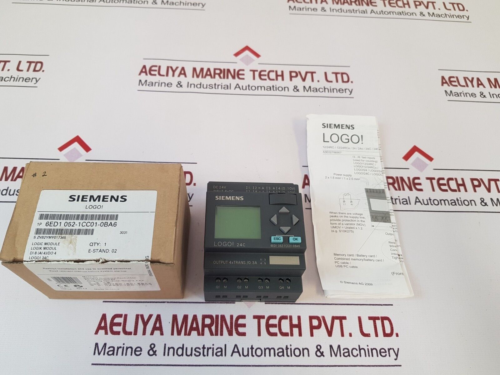 Siemens 6ed1 052-1cc01-0ba6 Logic Module By Express