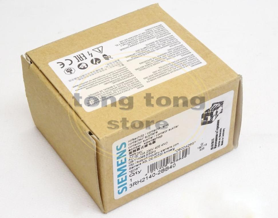 1PCS New SIEMENS Contactor 3RH2140-2BB40 In Box Fast Shipping