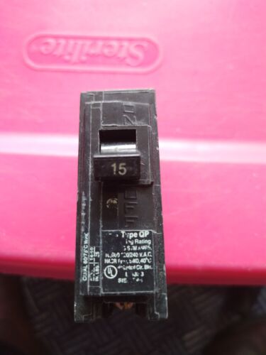 Siemens Q115 Circuit Breaker, 240 V - Black