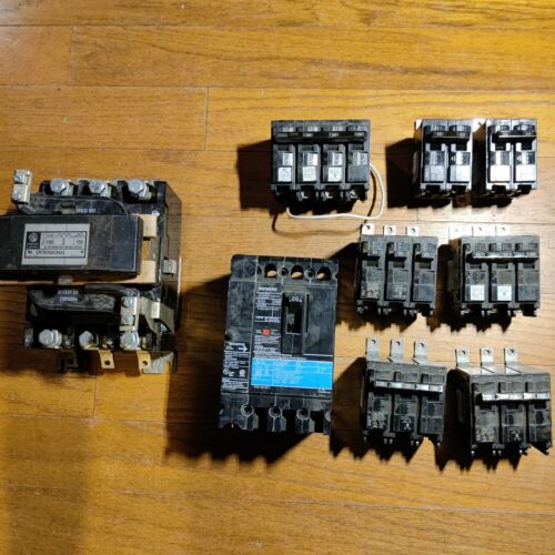 Various size breakers 