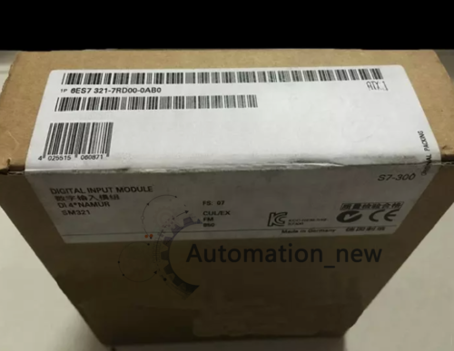 SIEMENS 6ES7321-7RD00-0AB0 6ES73217RD000AB0 NEW Via FedEx or DHL