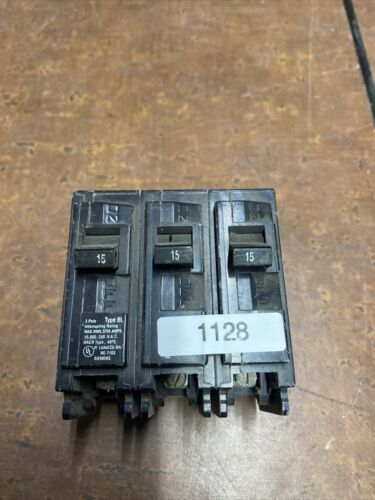 Siemens Type BLY B315Y 3 Pole 15 Amp 240V Circuit Breaker