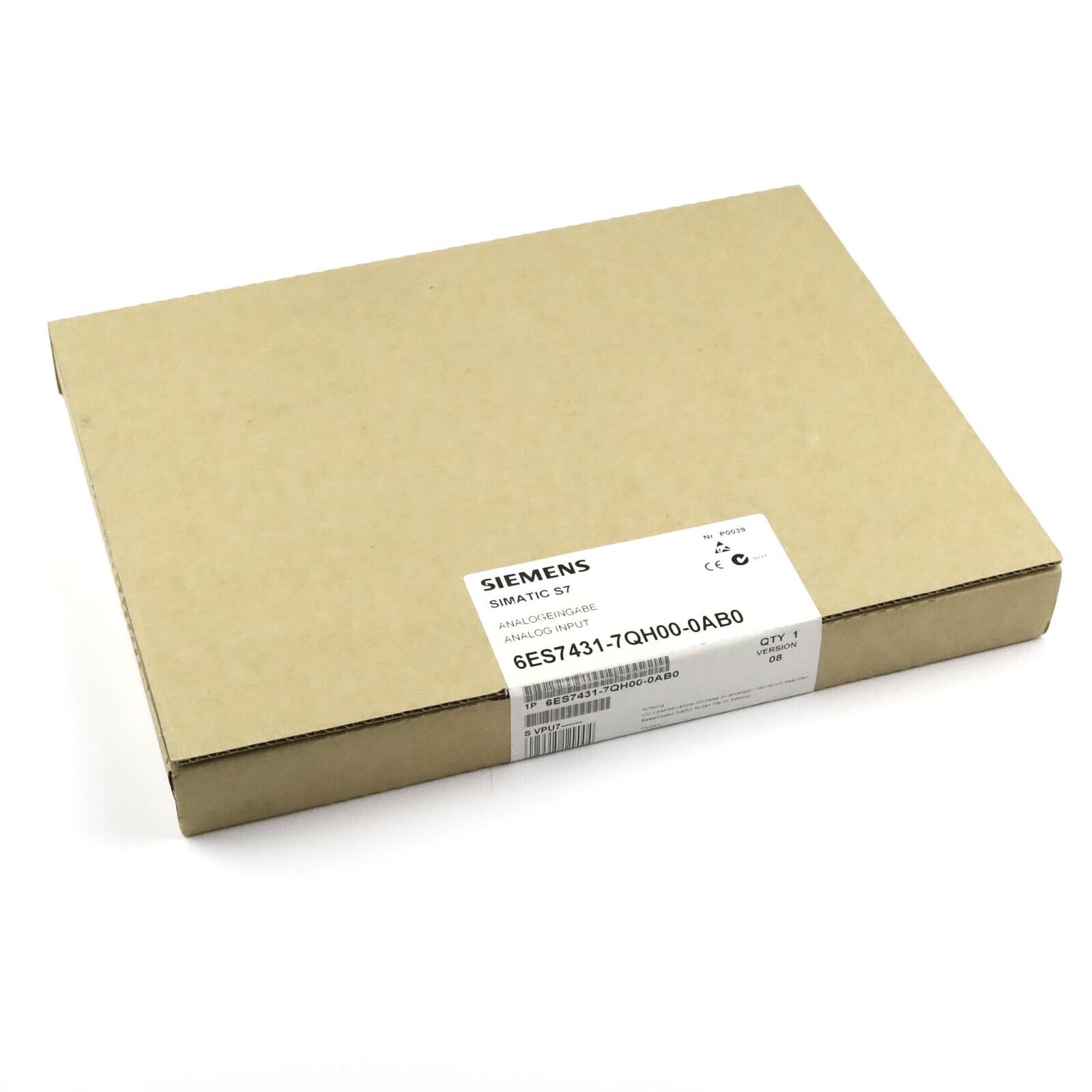 Simatic S7-400 SM431 6ES7 431-7QH00-0AB0 E-Stand:08 SIE