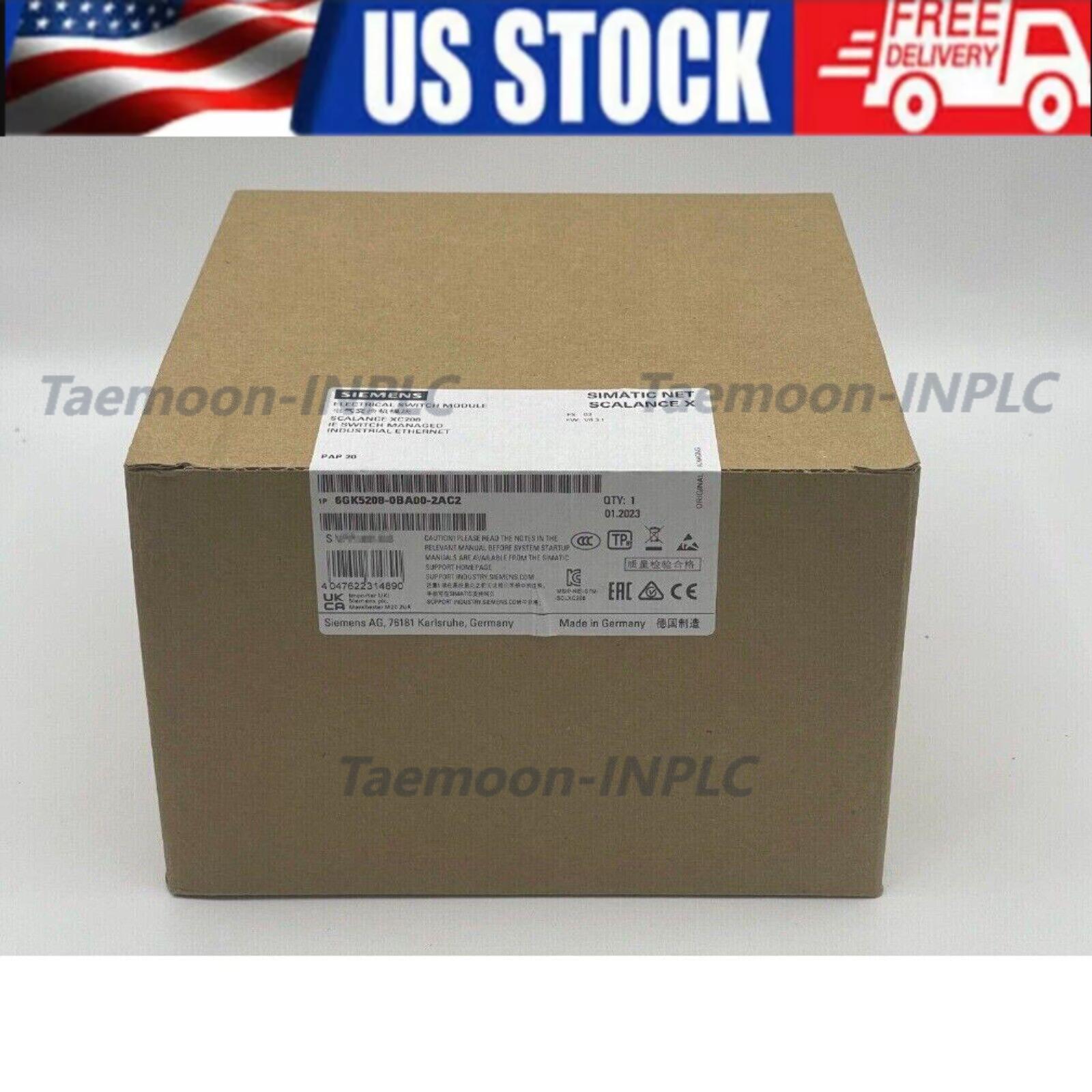 1pc Siemens 6GK5 208-0BA00-2AC2 6GK5208-0BA00-2AC2 SCALANCE XC208 manageable