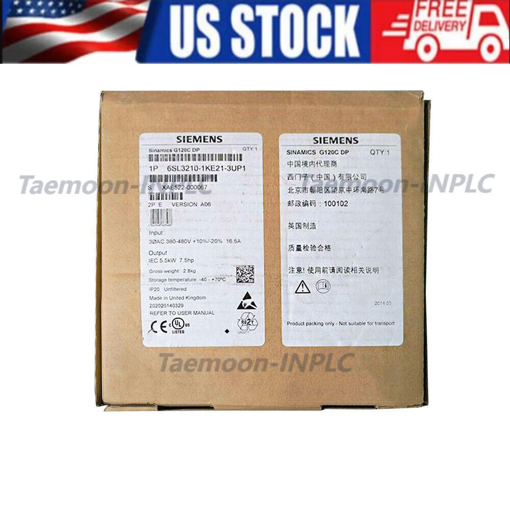 Siemens 6SL3 210-1KE21-3UP1 6SL3210-1KE21-3UP1 SINAMICS G120C 5.5KW Converter .