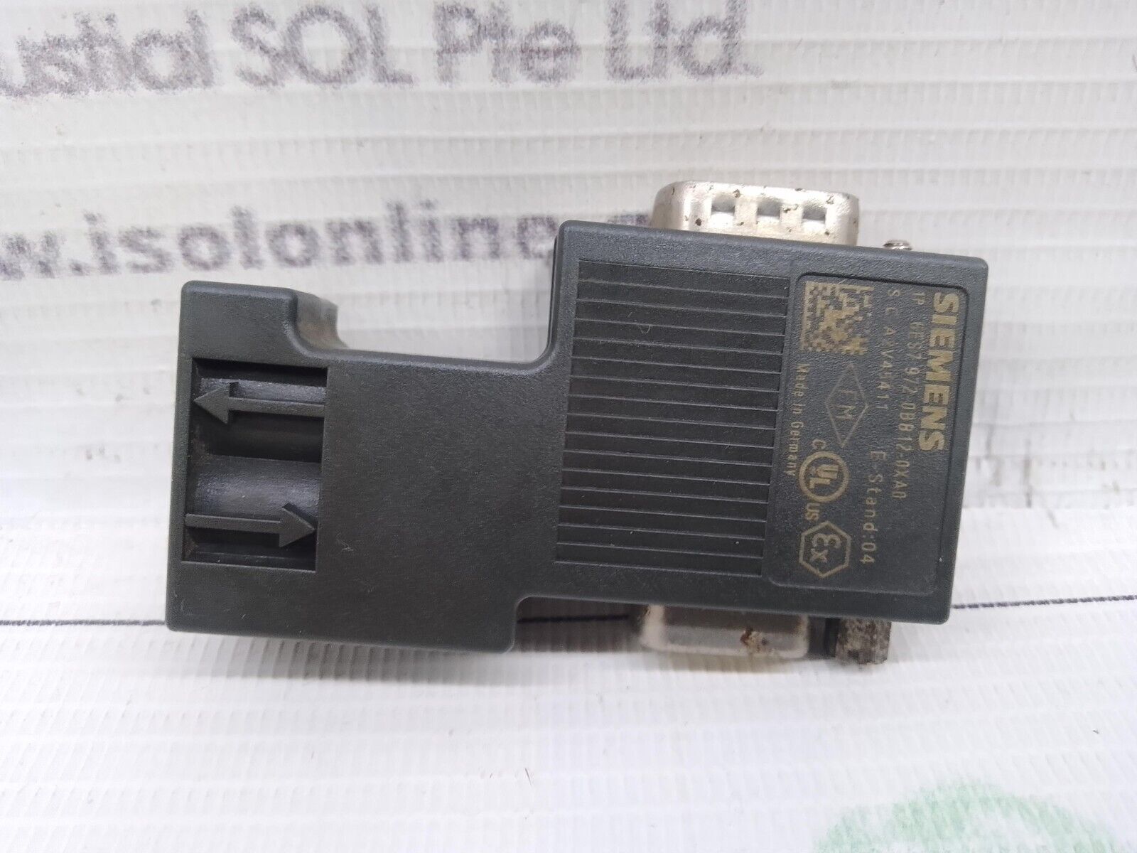 Siemens 6ES7 972 0BB12-0XA0 E-Stand ; 04 Bus Connector Profibus