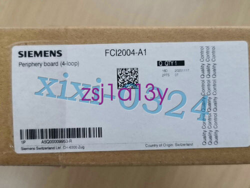 1pcs NEW SIEMENS FCI2004-A1 Fire FC726 System Load Board DHL shipping.