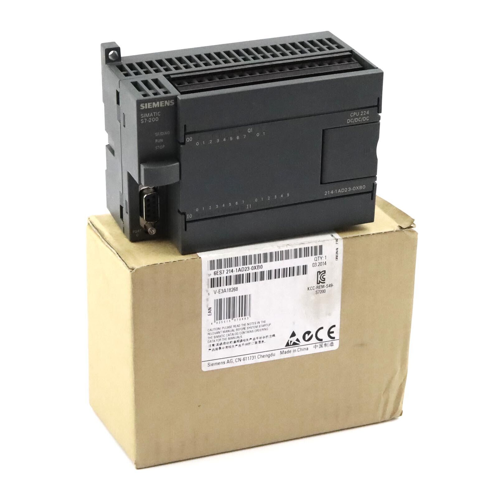 Simatic S7-200 CPU224 6ES7 214-1AD23-0XB0 FS:05/FW:V2.0.1 OVP