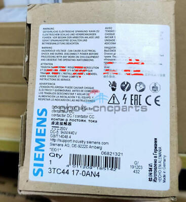 ONE NEW SIEMENS 3TC4417-0AN4 3TC44 17-0AN4
