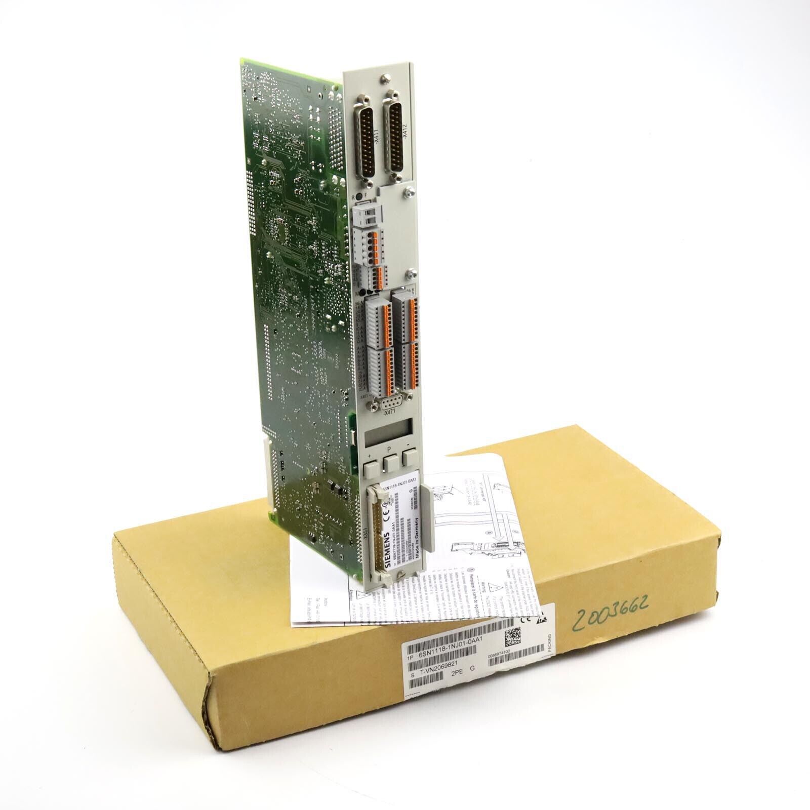 Simodrive 611 Regelungseinschub 6SN1118-1NJ01-0AA1 Vers.G OVP