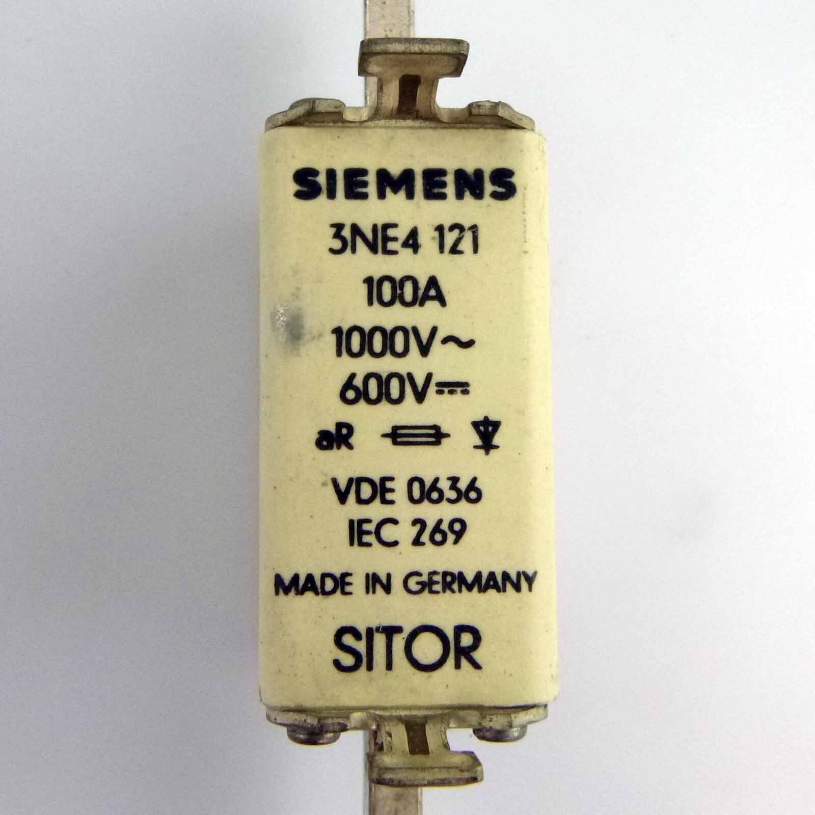 Siemens SITOR-Sicherungseinsatz 3NE4121 (3Stk.) GEB