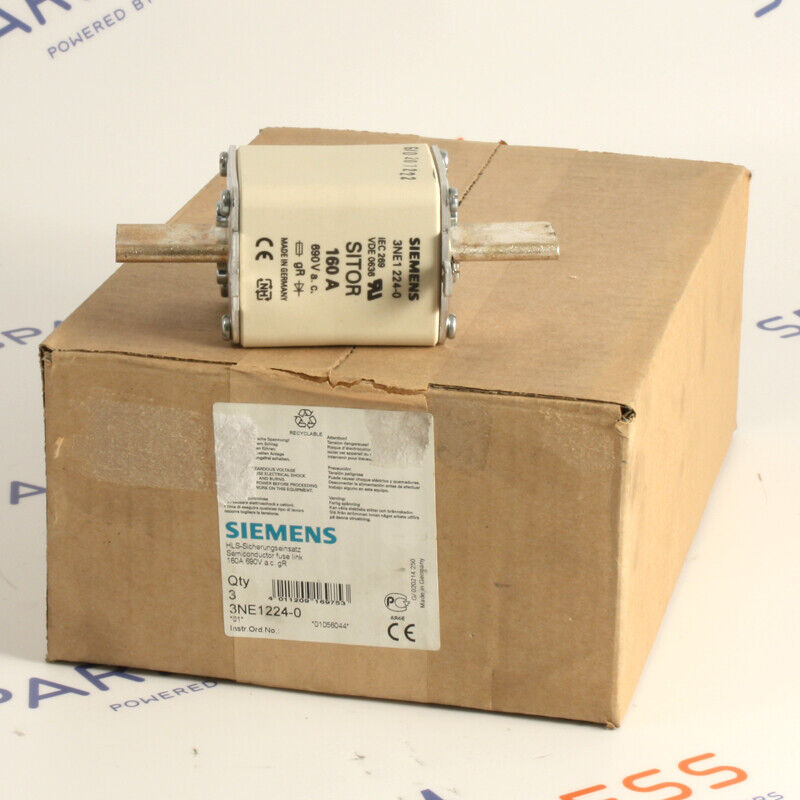 Siemens Sitor Sicherungseinsatz 3NE1224-0 (3Stk.) OVP