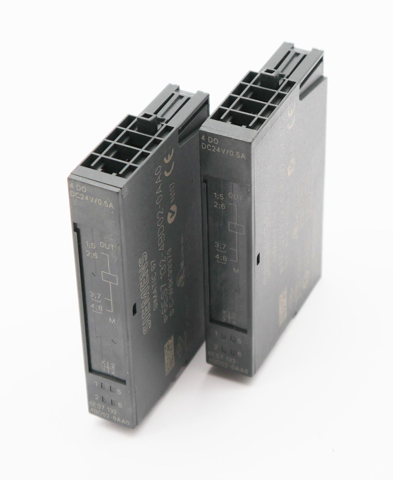 2x Siemens Simatic DP S7 6ES7 132-4BD02-0AA0 E:01 Electronics Module -Unused-